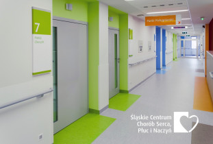 Projekt komunikacji wizualnej Śląskiego Centrum Chorób Serca