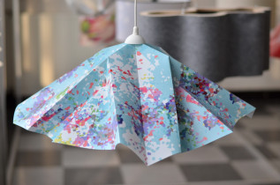 Projekt lampy z polipropylenu / Justyna Kubista