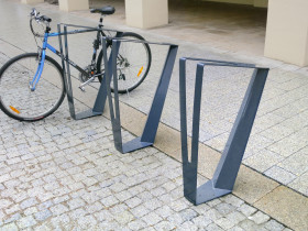 Projekt stojaka rowerowego / Iga Paszek